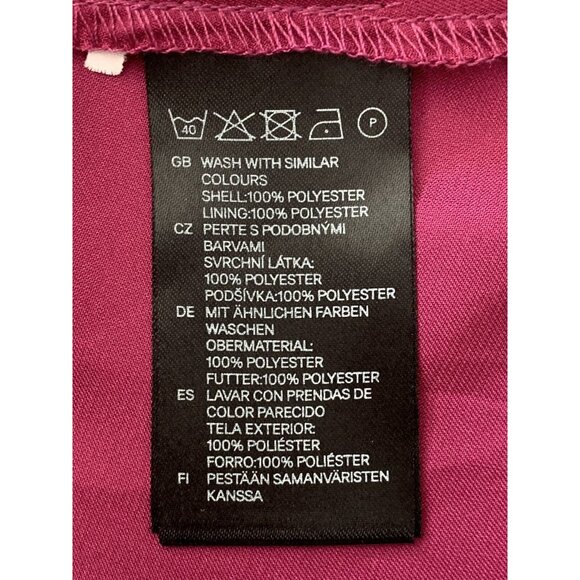 H&M Sleeveless Empire Waist Midi-Length Sundress With Ruched Bodice & Wide Strap - Picture 9 of 9